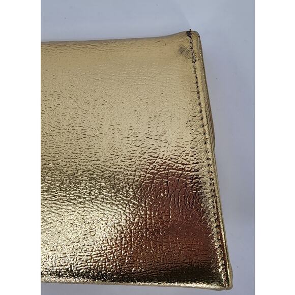 Vintage Gold Metallic Clutch Purse - Picture 7 of 14